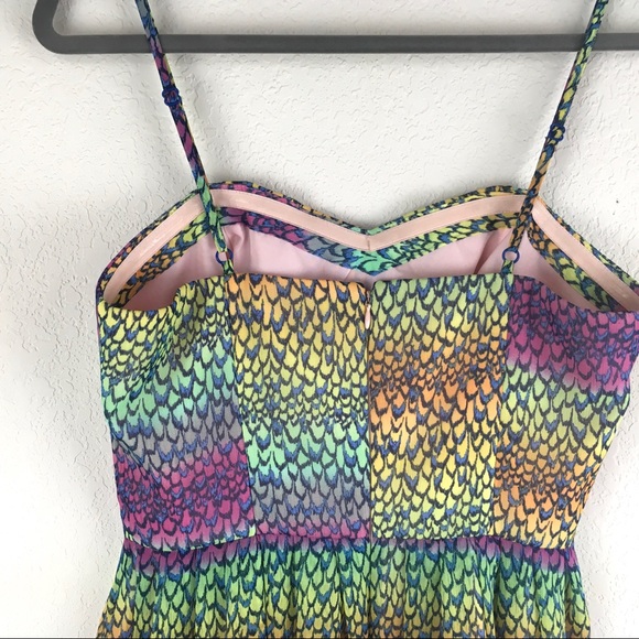 BB Dakota Neon Bustier Mermaid Dress - Picture 5 of 8